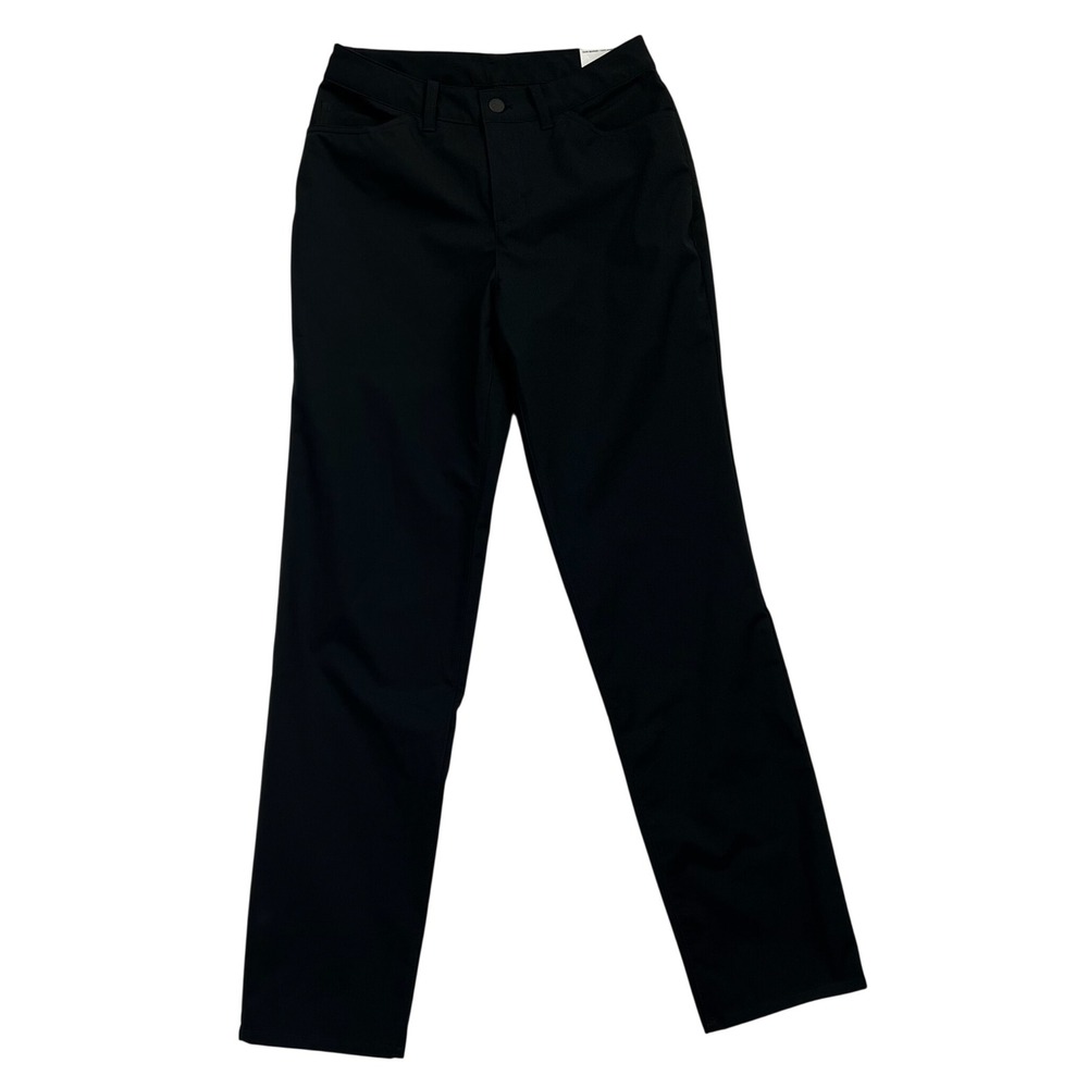Nike Womens Slim Fit Golf Pants‎ Black Solid 100% Polyester Size 6 NEW